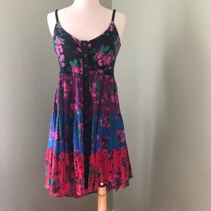 Betsey Johnson mixed floral print dress
